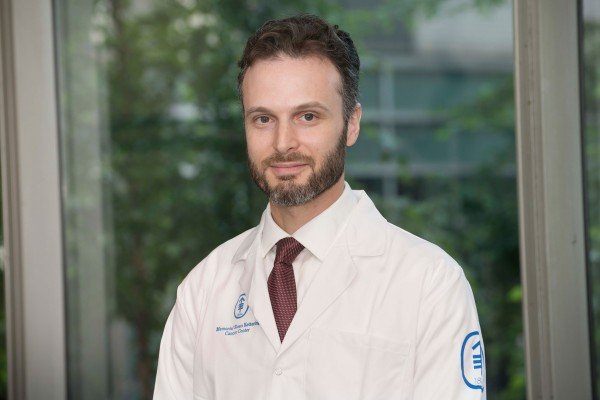 MSK medical oncologist Jacob Glass