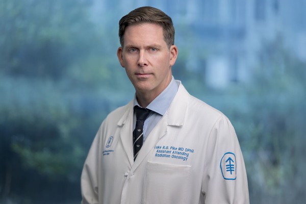 Memorial Sloan Kettering radiation oncologist Luke Pike
