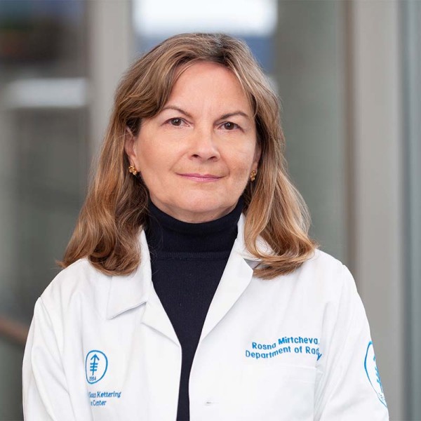 Memorial Sloan Kettering radiologist and nuclear medicine physician Rosna Mirtcheva