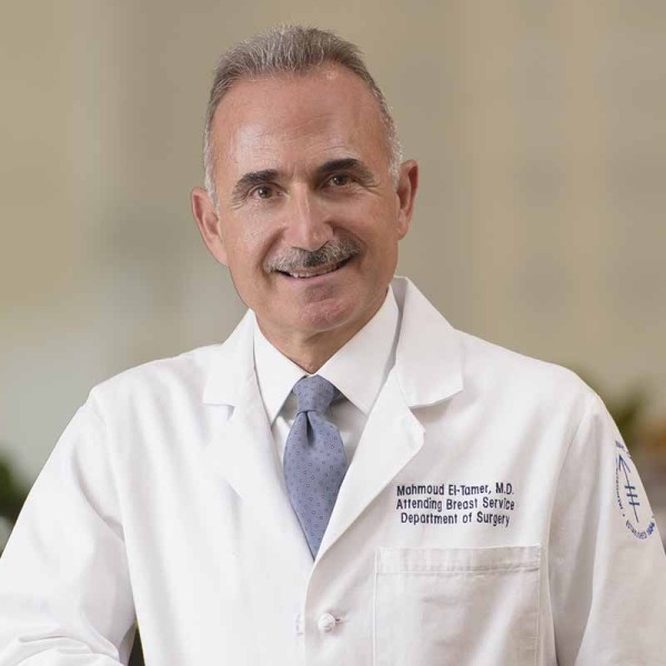 Memorial Sloan Kettering breast cancer surgeon Mahmoud El-Tamer