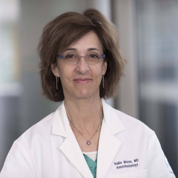 Memorial Sloan Kettering intensivist and anesthesiologist Hallie Weiss