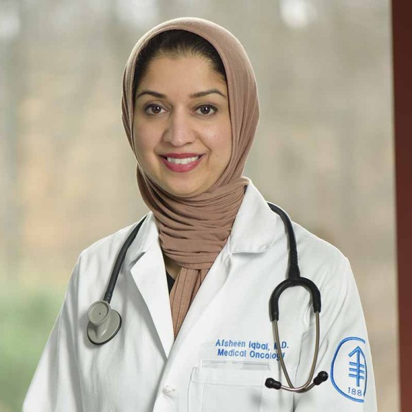 MSK medical oncologist Afsheen Iqbal