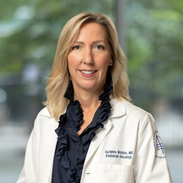 Memorial Sloan Kettering radiation oncologist Suzanne Wolden