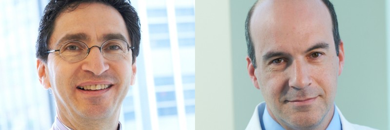 Pictured: Leonard Saltz & Peter Bach